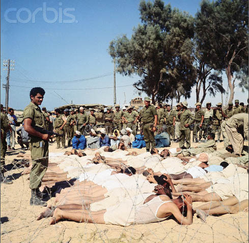 Egyptian officers POWs in 1967