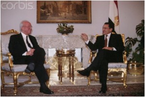 Mubarak and Rabin in 1995